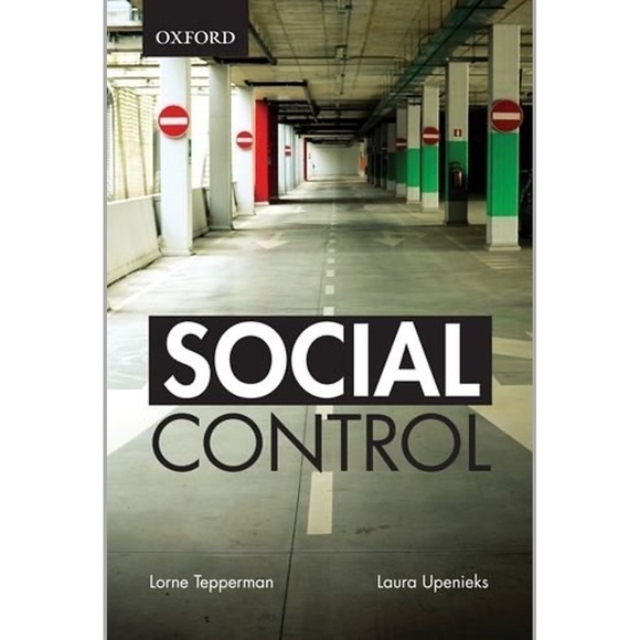 SOCIAL Control Tepperman Upenieks University Text Book Professional Development - Picture 1 of 4